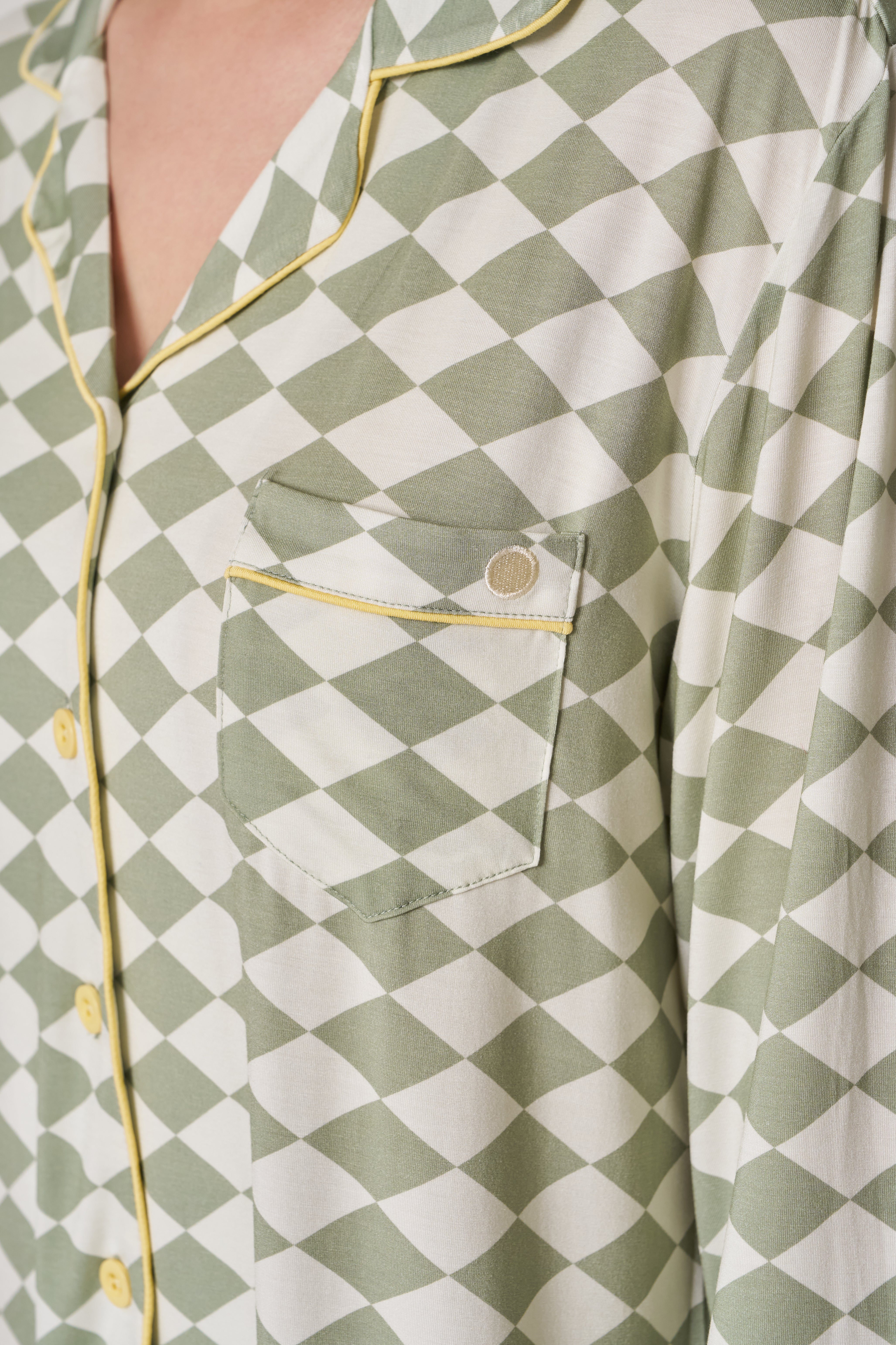 Long Button-Up Sleep Shirt