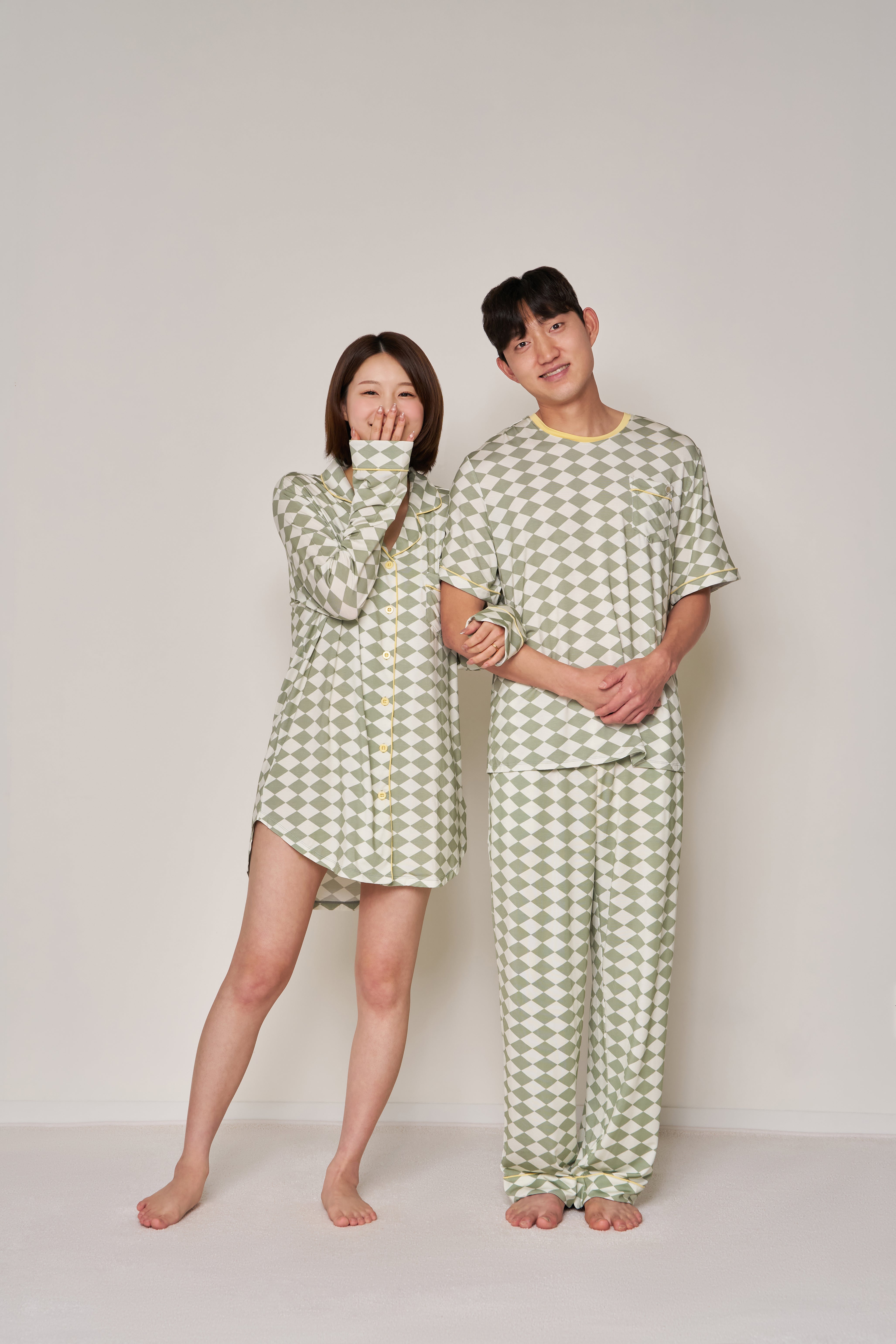 Long Button-Up Sleep Shirt