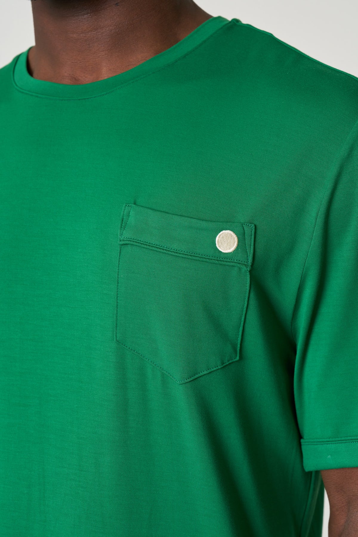 Pocket T-Shirt Set Christmas - Merry Checkmate TENCEL™ Modal